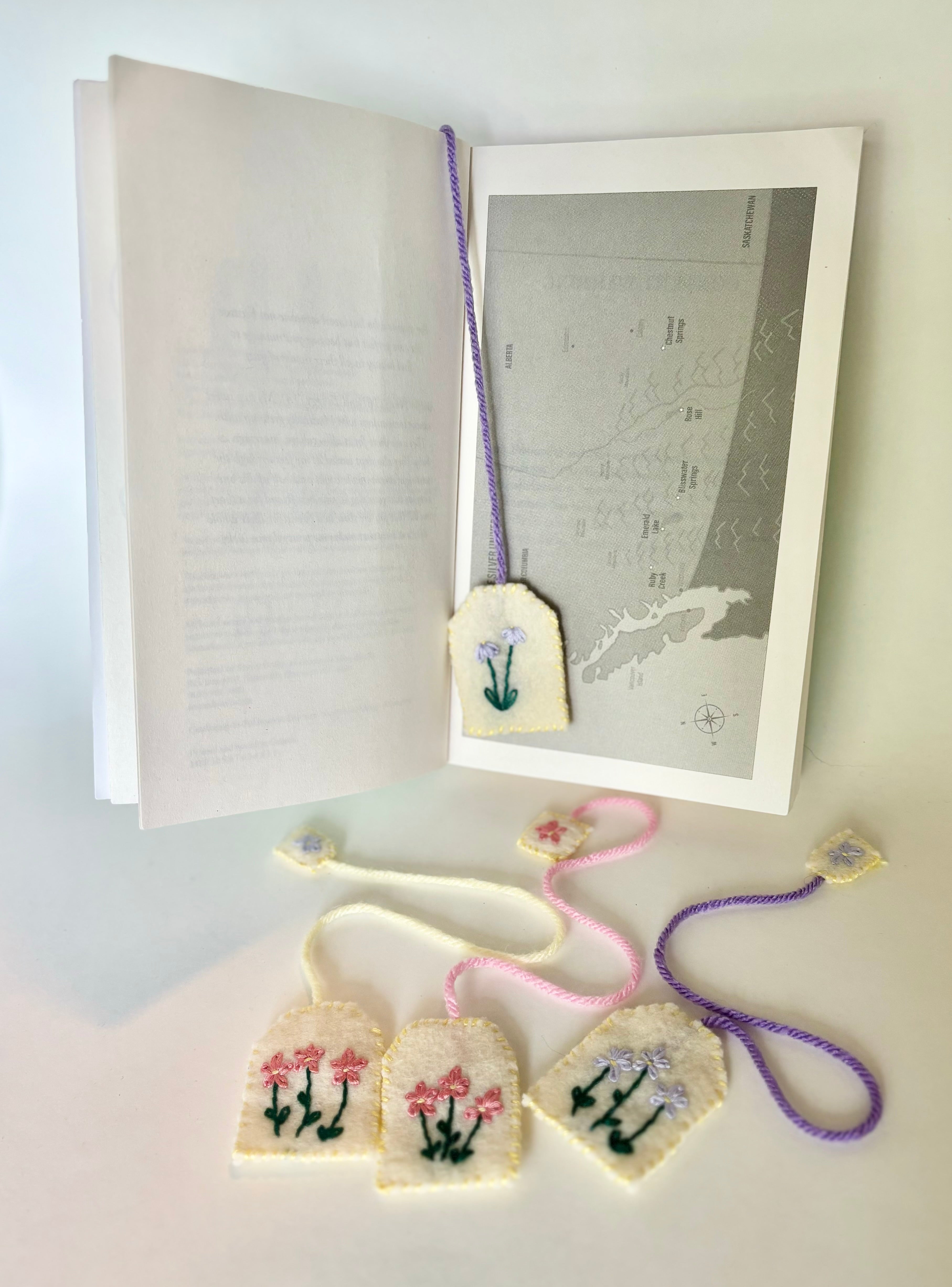 Floral Bookmark