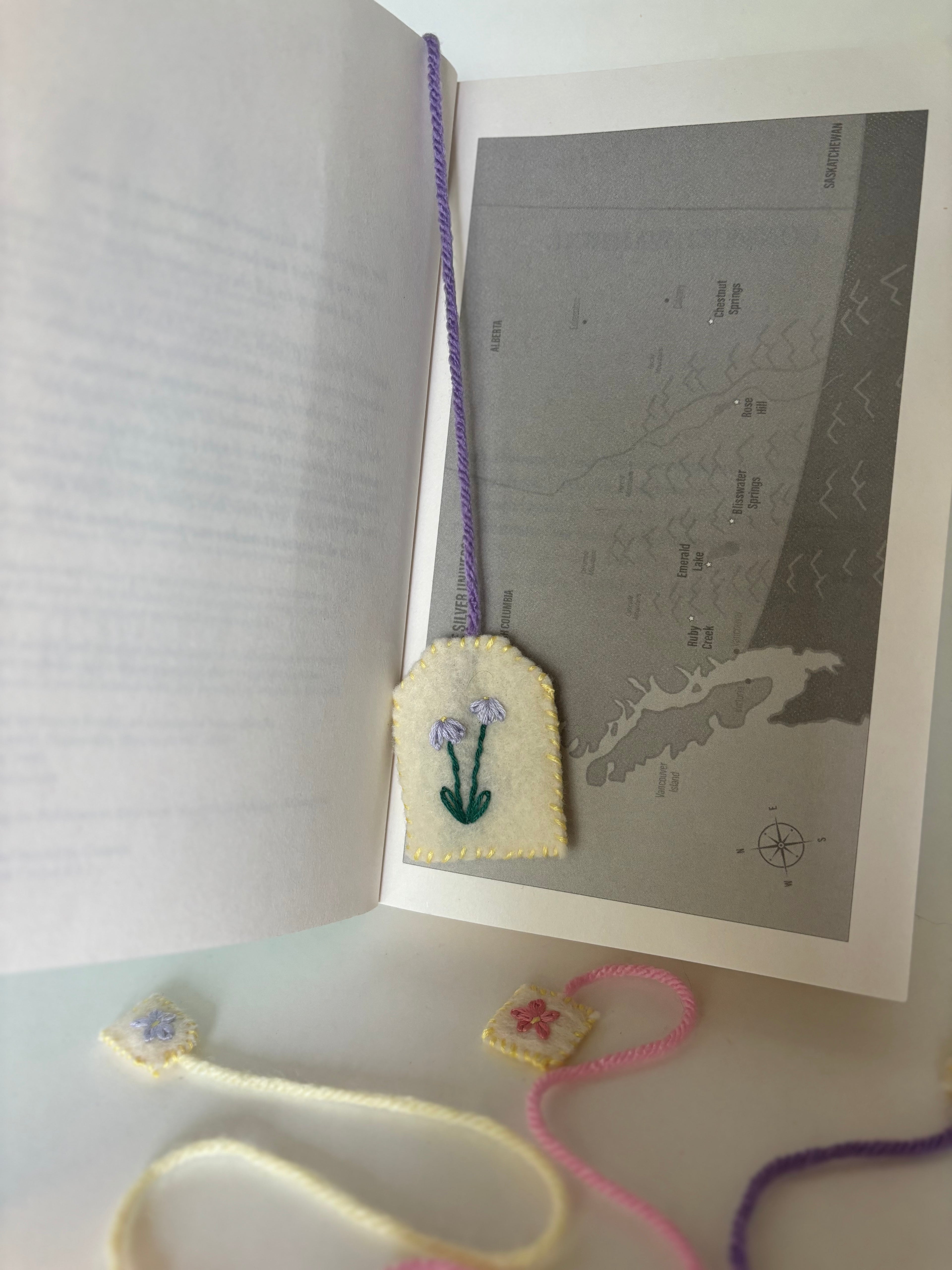 Floral Bookmark